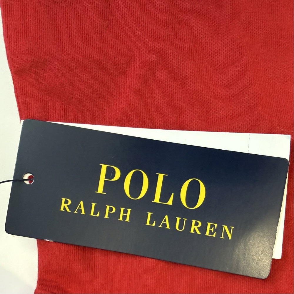 NWT Polo Ralph Lauren Boys 4T American Flag Graphic T-Shirt Red Cotton Classic - Picture 3 of 7